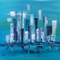 Blue city