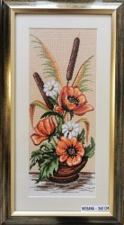 Ikebana cu flori de camp